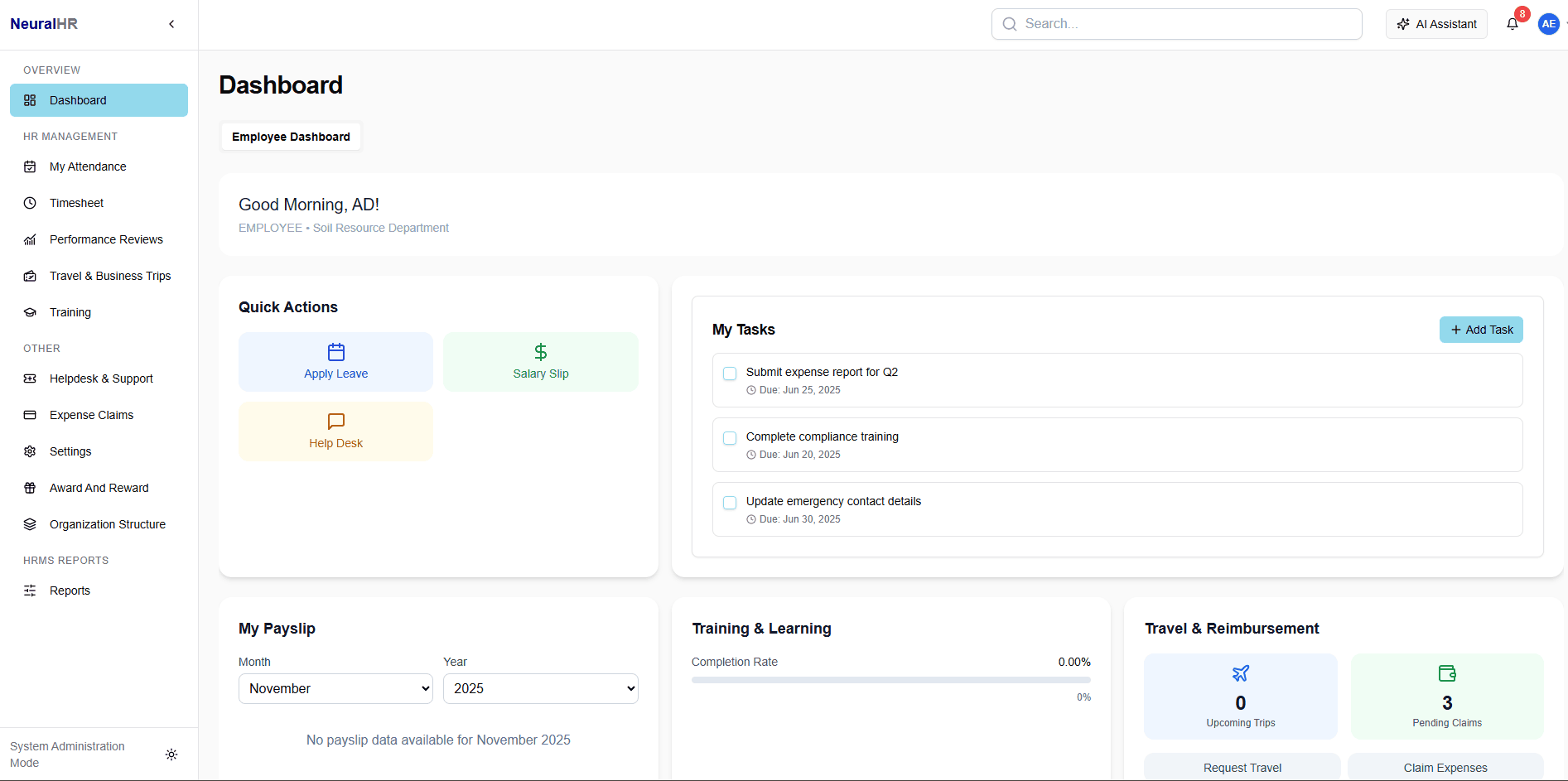 Employees Platform