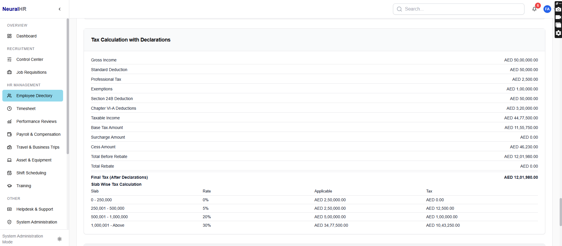 Tax & Statutory Compliance