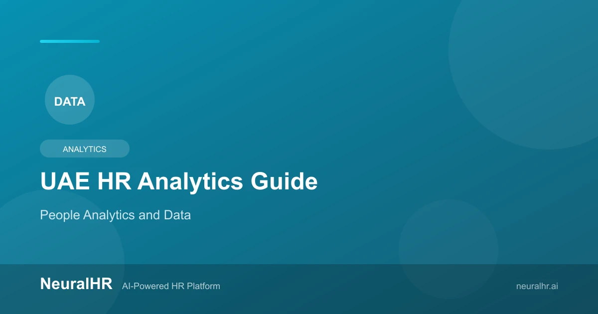UAE HR Analytics Guide: Data-Driven Human Resources 2026 | NeuralHR